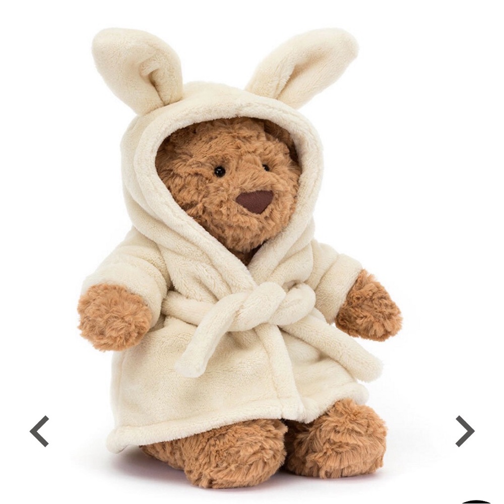 Jellycat Bartholomew Bear Bathrobe Outfit. FLASH SALE today 4-17